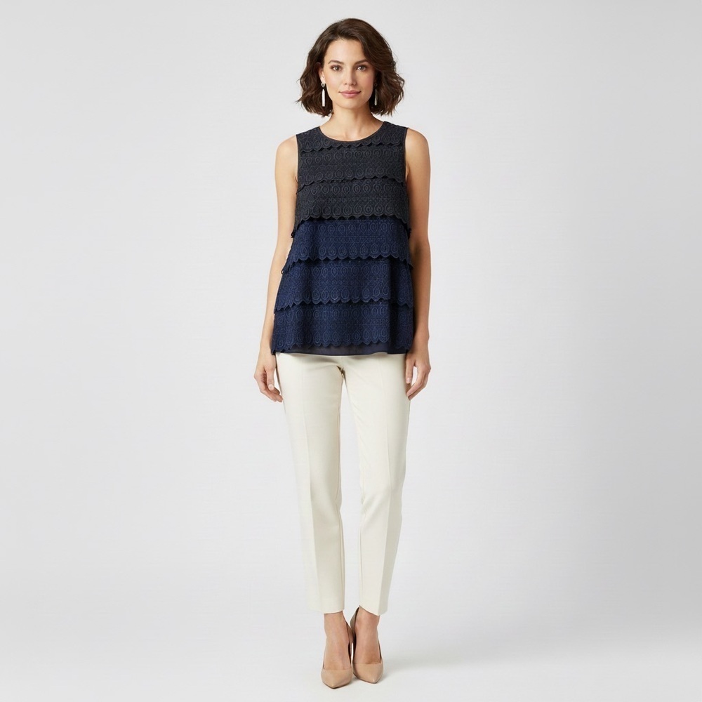 NWT Joie lucette sleeveless 100% silk top S